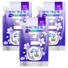 LION 獅王 趣淨 洗手慕斯補充包 Blooming Purple, 200ml, 3包