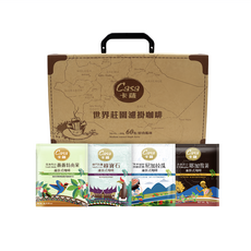Casa 卡薩 世界莊園綜合濾掛式咖啡組, 瓜地馬拉 + 尼加拉瓜 + 蘇門答臘 + 衣索比亞, 1盒