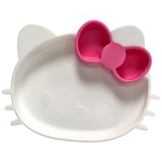 BUMKiNS矽膠餐盤 防滑, 單品, Hello Kitty, 1個