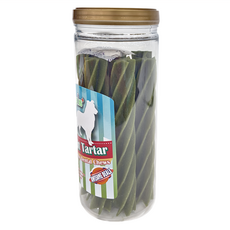 Boneplus 六星超大耐咬潔牙棒, 三種口味一次滿足, Healthy Dental Chews, 草本, 370g, 1罐