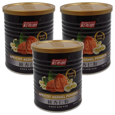HomeBrown 紅布朗 純杏仁粉 無麩質 無糖 高纖, 300g, 3罐