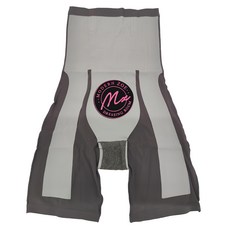 Modern Zoe 摩登佐伊 高腰五分褲, 91魔力纖體 馬卡龍灰, M