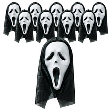 Livingda 無血驚聲尖叫面具, 10個, 多色