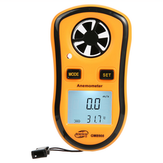 BENETECH 風速計/風速儀 附電池, 1台, GM8908
