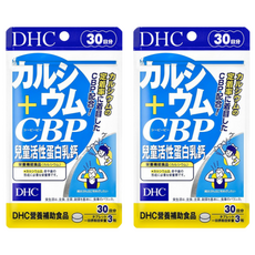 DHC 兒童活性蛋白乳鈣 含鈣質、維生素D3、CBP 30日份, 90顆, 36g, 2包