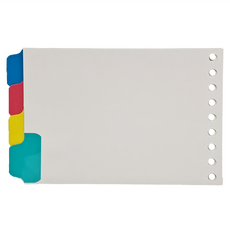 maruman 9孔檢索分類內頁 迷你尺寸, B7, 4張, 1本