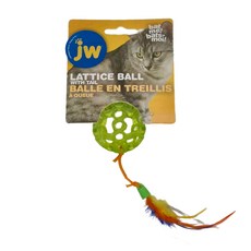 Petmate jw 羽毛格子球, 1顆