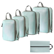 好拾選物 旅行壓縮衣物收納袋 雙層拉鍊設計 節省60%收納空間 防水防潮