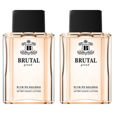 LA RIVE Brutal Grand 鬍後收斂水, 香草和麝香的爽身粉香, 東方香調, 水果香調 100ml, 2瓶