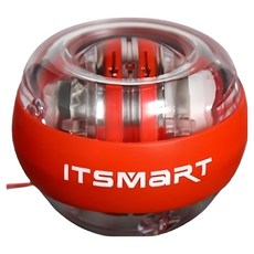 S-SportPlus+ 炫光腕力球 鍛鍊手腕 增強握力 輕巧便攜, 紅, 不適用, 1個