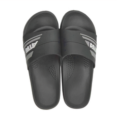 ATTA 運動風圖紋室外拖鞋, MIT台灣製 無毒材質 安心品質, 黑色, 290mm