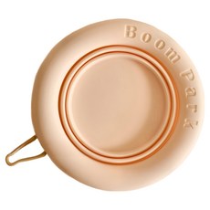 thirteen 拾參家居 ovni馬卡龍寵物折疊碗 直徑17cm 高6.5cm 寵物外出便攜折疊碗, 奶油黃, 1個