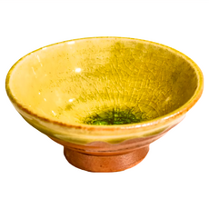 佐和陶瓷 開片清酒杯 日本制 寬8高3釐米 容量50毫升 陶瓷材質, 備前, 1個