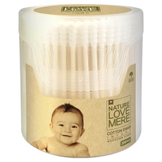 NATURE LOVE MERE 幼兒棉花棒 外用, 200入, 1盒
