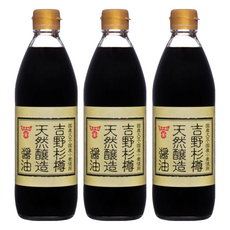 FUNDOKIN 野杉樽醸造醤油 日本大分縣產, 500ml, 3瓶