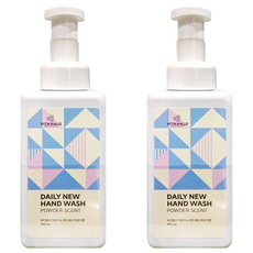 VITAHALO Daily New 泡泡洗手慕斯 爽身粉香 490mL, 2瓶