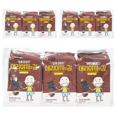 OURHOME 海苔 照燒口味 Set 4g*3, 3袋, 12g