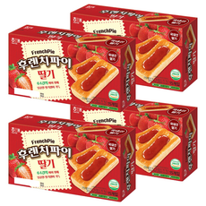 HAITAI 海太 法國派 草莓口味, 64層派皮, 192g, 4盒