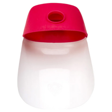 PRINCE LIONHEART 幼兒專用水龍頭延伸器, 彈性材質, 安全環保, 防濺延伸片, 紅色, 1個