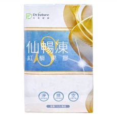 Dr.future 長泰健康 紅藜果膠仙暢凍, 10包, 20g, 1盒