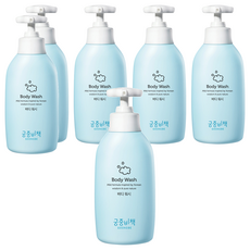 GOONGBE 宫中秘策 兒童沐浴乳 弱酸性 不刺激眼睛肌膚, 350ml, 6瓶