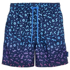 Playshoes 抗UV防曬速乾男童海灘褲-漸層字母 舒適透氣, 158/164, 1入