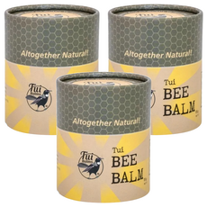 Tui Balms 蜂膠修護萬用精油蜂蠟膏, 天然成分, 舒緩保濕, 85g, 3罐