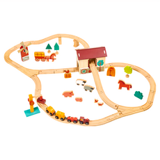 mentari 農莊火車軌道組, 多色, 1盒