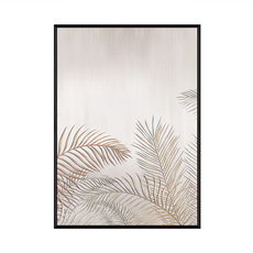 BOLUO GALLERY 菠蘿選畫所 典雅棕櫚 2, 40 x 30cm, 黑色