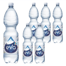 Eva 高峰 天然礦泉水，義大利衛生局認證，適合嬰兒飲食調理，低礦物質，口感溫和甘甜, 1.5L, 6瓶