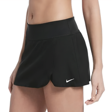 nike 成人女性泳裙, 黑色