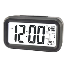 多功能LED鬧鐘, 黑色
