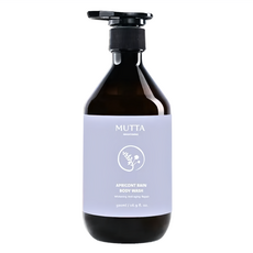 沐塔 MUTTA 杏雨水光嫩白沐浴露，亮白抗衰修護, 500ml, 1件