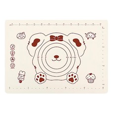 小熊揉麵墊/烘焙墊 標準平面, 50 x 70cm, 1個