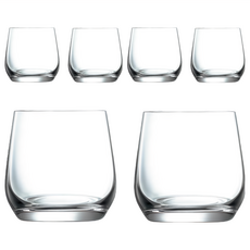 LUCARIS LAVISH系列 無鉛水晶 威士忌杯 370ml, 6個