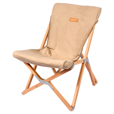 MOUNTAINHIKER 山之客 原櫸木蝴蝶椅子, 卡其色, 1個