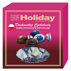 Europe Holiday 華麗蜜棗黑巧克力禮盒, 110g, 1盒