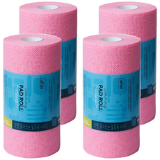 comet 捲筒型拋棄式洗碗布, 粉色, 60張, 4捲