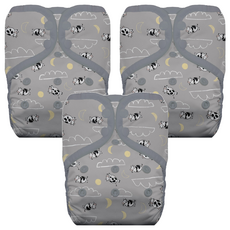 THIRSTIES 成長型 口袋式布尿布 一般款 Over the Moon, 4-18kg, 3件