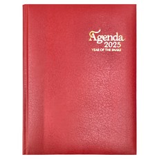 SEASON Paper&Gift 四季紙品禮品 2025年週誌 精裝 紅色, 16K, 1本