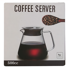 手沖玻璃咖啡壺 CAKN0023, 500ml, 1個