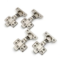 90度液壓緩衝迷你全蓋鉸鏈, 4入