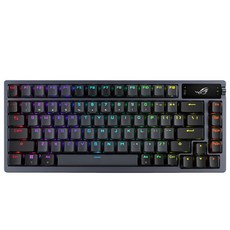 ASUS 華碩 REPUBLIC OF GAMERS Azoth 無線電競機械鍵盤 326 x 136 x 40mm 1186g 原廠保固, 黑色, M701, 茶軸