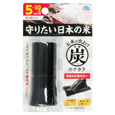 EARTH 地球製藥 炭之力 米用保存消臭劑, 5~10kg米, 6個月用, 75g, 1個