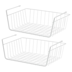 comet 懸掛式廚房紙巾收納架, 白色, 2個