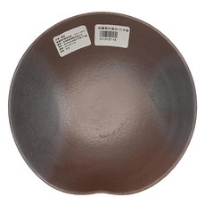 盛皿-日本製 寬18cm 高6cm 容量500mL 陶瓷, 南蠻黑吹, 1個