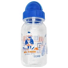 BROS 水晶系列水瓶帶吸管 玩偶之家, 350ml, 1個