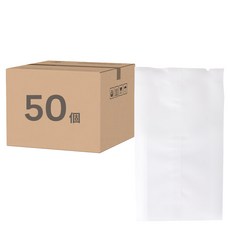 Bom91 M型立式半透明密封袋 50個, 1組