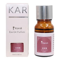 Karoli 卡蘿萊 精選天然複方香精 紅玫瑰, 10ml, 1瓶