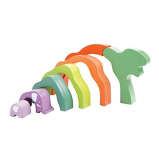 HAPE 曠野非洲象藝術堆堆積木, 啟發創意想像力, 培養手眼協調能力, 1組